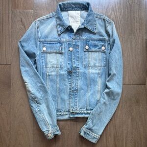 Helmut Lang Blue Lightweight Denim Jacket